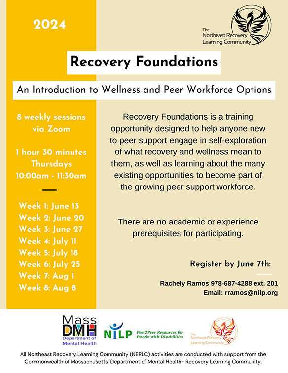Recovery foundation flyer